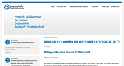 Desktop Screenshot of lebenshilfe-sft.de